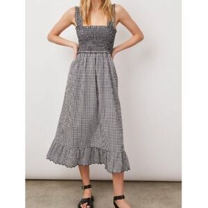Rails Rumi Gingham Dress Size Small